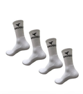 Daugle Performance Crew Socks – 2 Pack | White